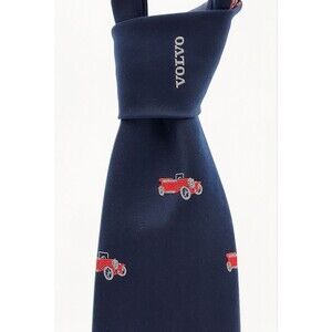 Vintage Volvo Cars Necktie Dealer Dealership Tie